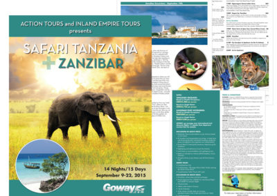 Goway Tour Shell - Action Inland Empire Tours, Tanzania Zanzibar