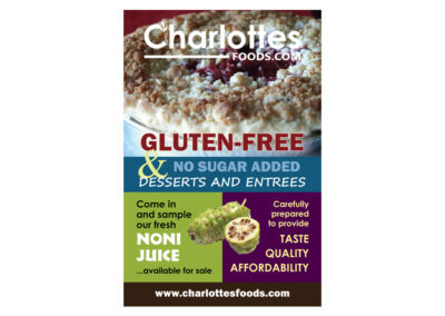 Charlotte's Foods Postcard